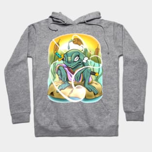 samurai frog Hoodie